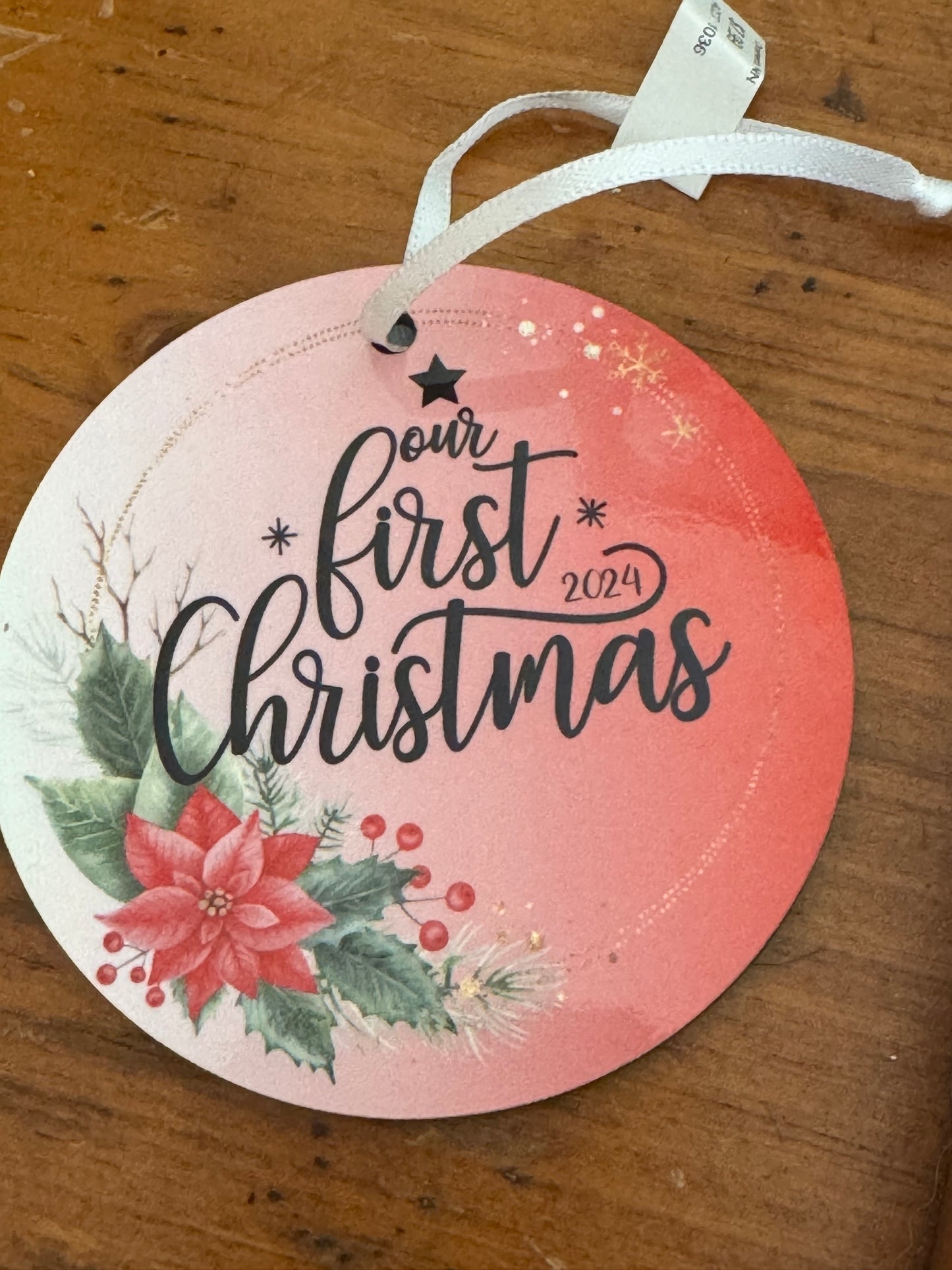Handmade 3-Inch Double-Sided Christmas Ornaments