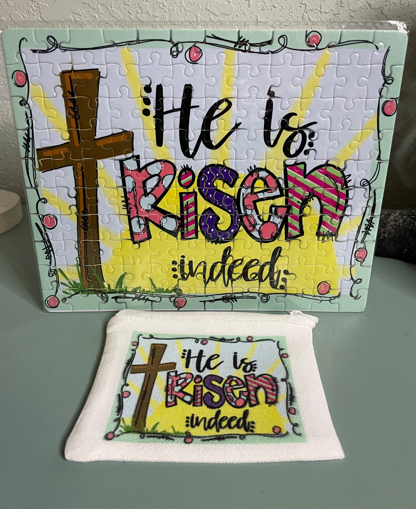 "He Has Risen! He Has Risen Indeed" – 120-Piece Easter Puzzle