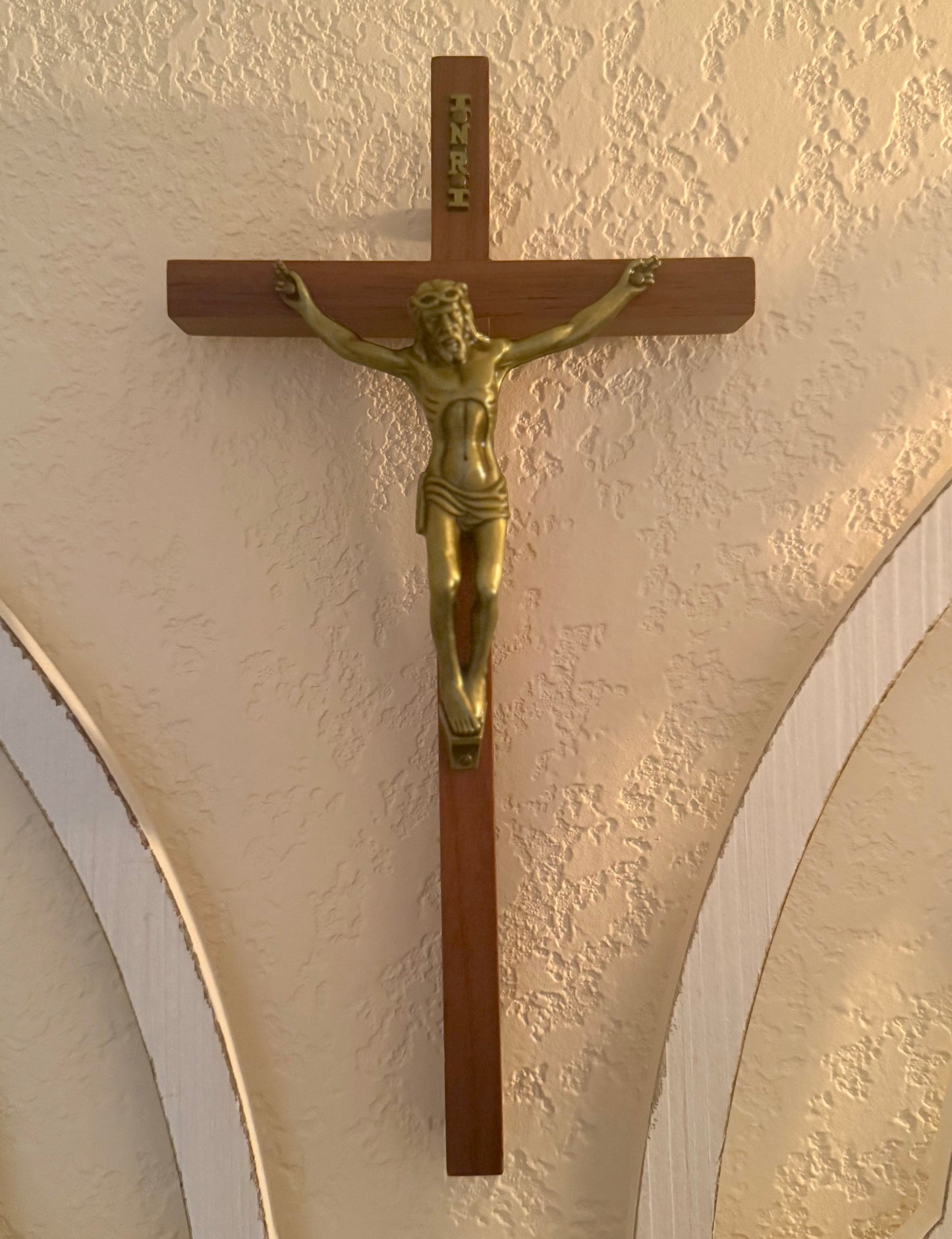 10-inch Chapel Maple Crucifix