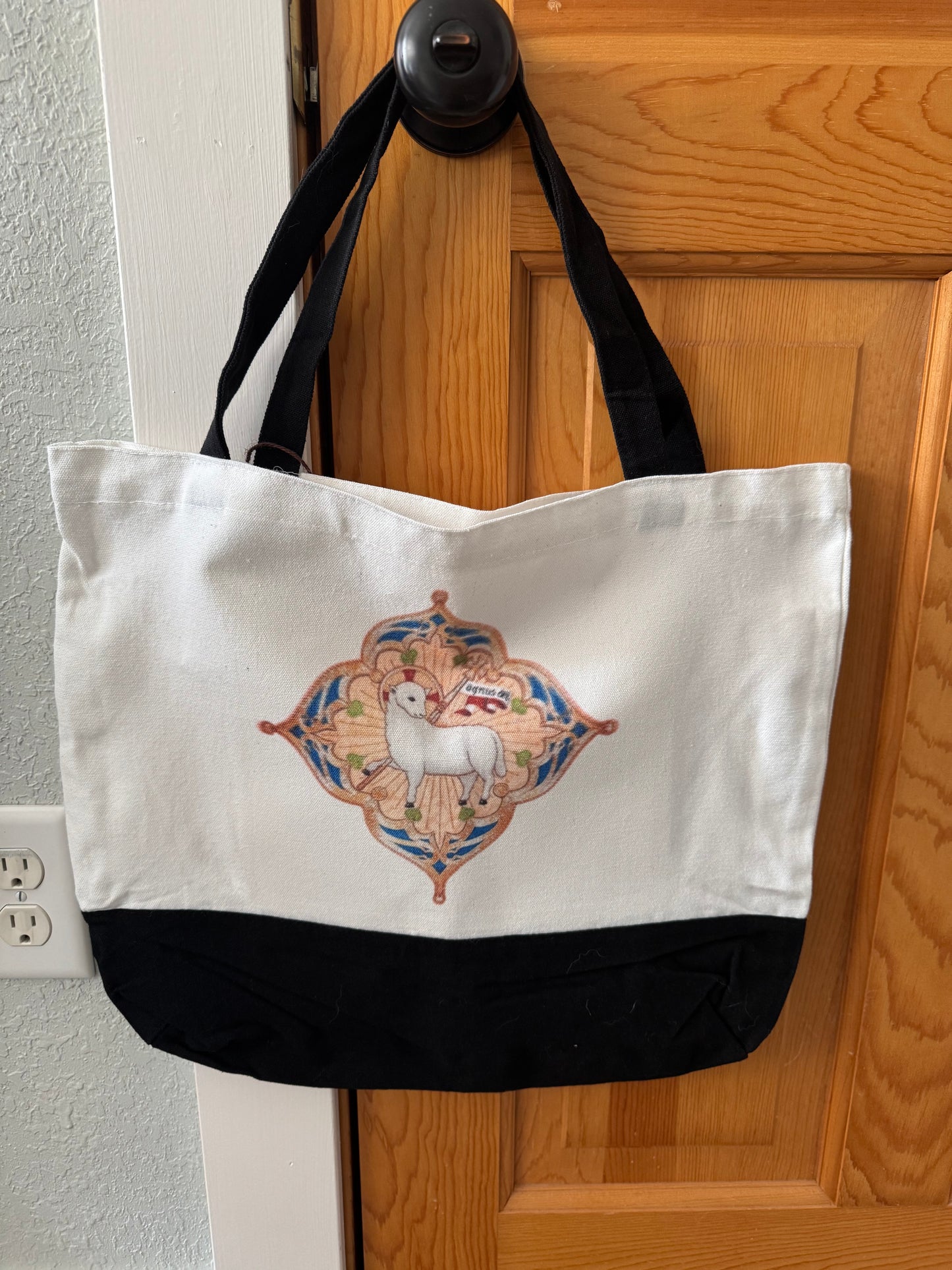 Faith-Inspired Canvas Tote Bag