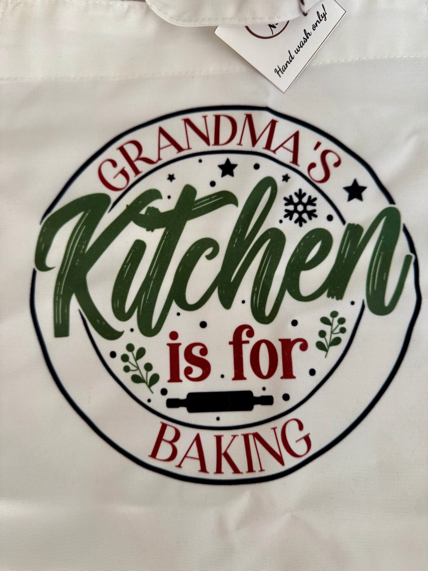 Grandma’s Kitchen Is for Baking Apron