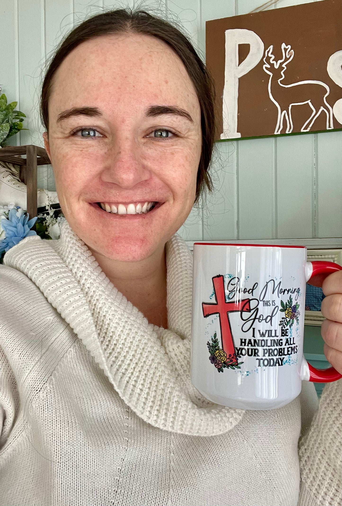 "Good Morning, This is God" Coffee Mug – 15oz