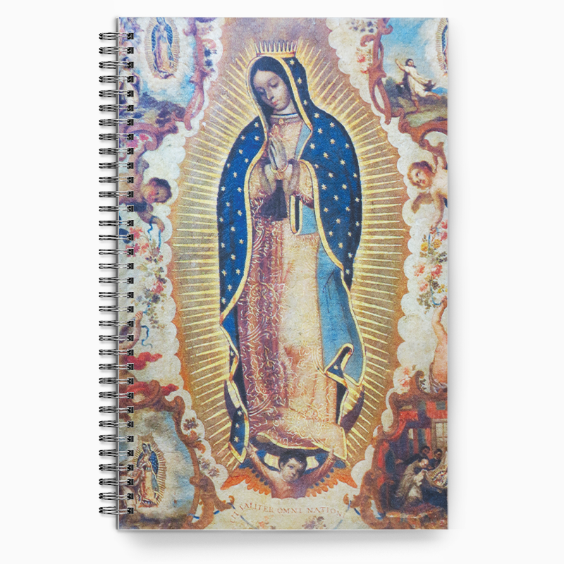 Virgin of Guadalupe Writing Journal – 5.5" x 8.5" | 70 College-Lined Pages