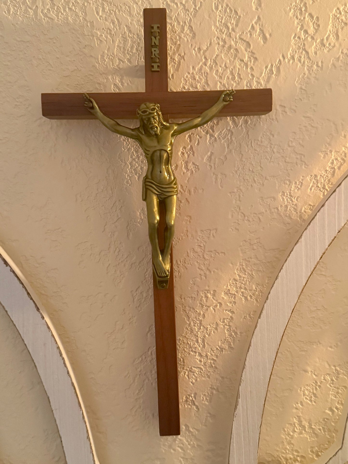 10-inch Chapel Maple Crucifix
