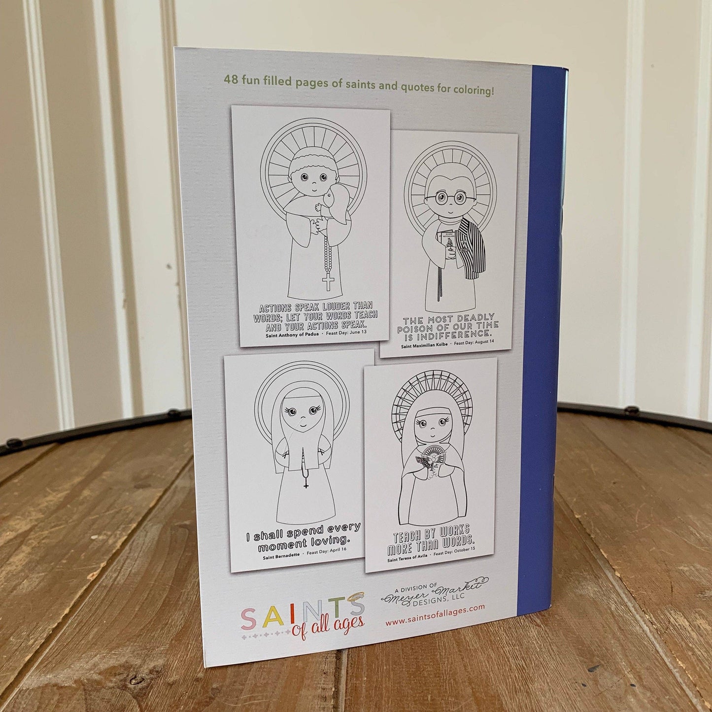 Saints Coloring Book – A Fun and Faith-Filled Way to Engage Little Ones!