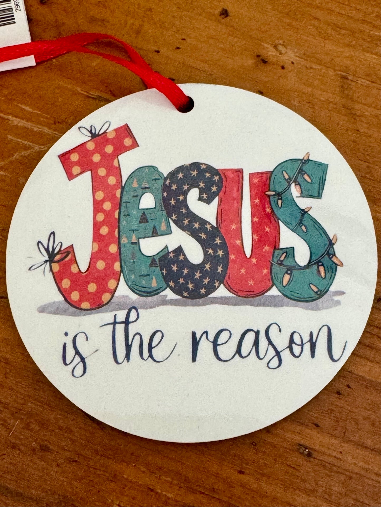 Handmade 3-Inch Double-Sided Christmas Ornaments