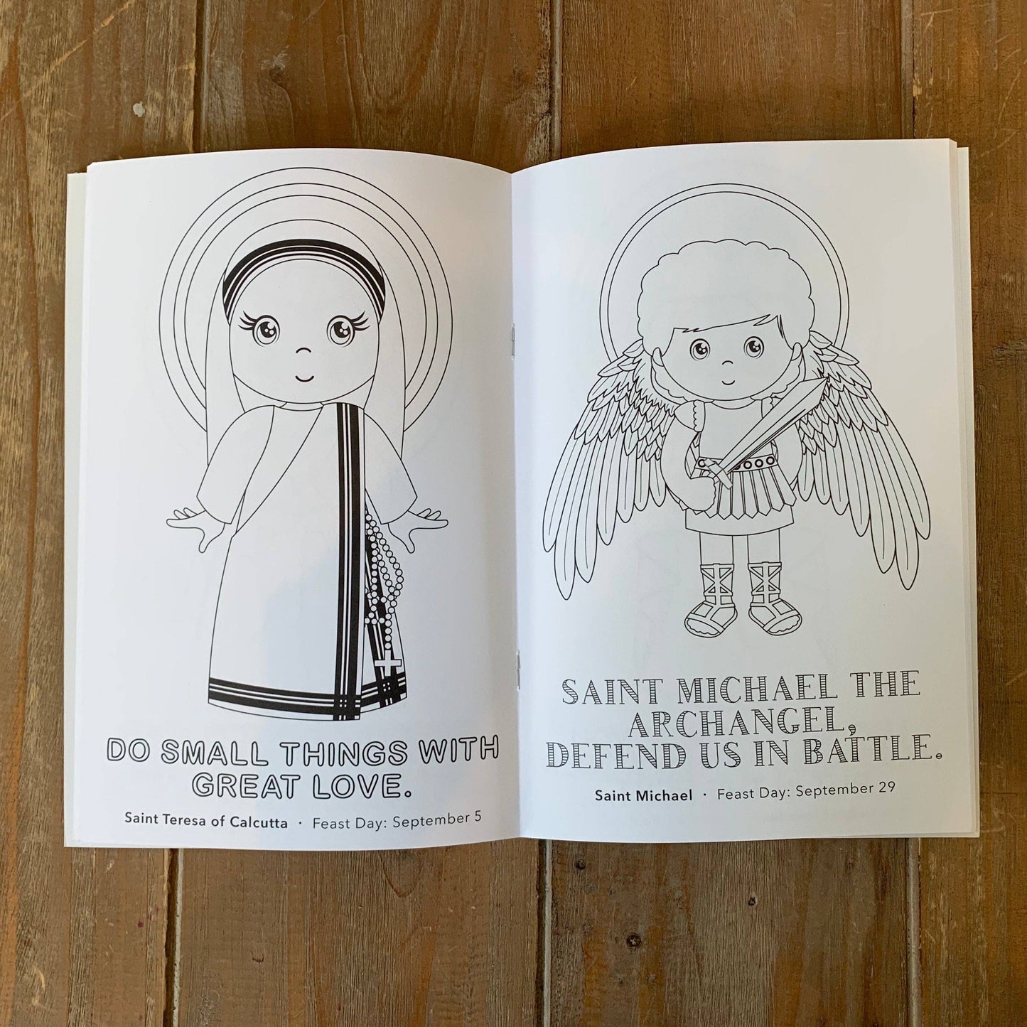 Saints Coloring Book – A Fun and Faith-Filled Way to Engage Little Ones!