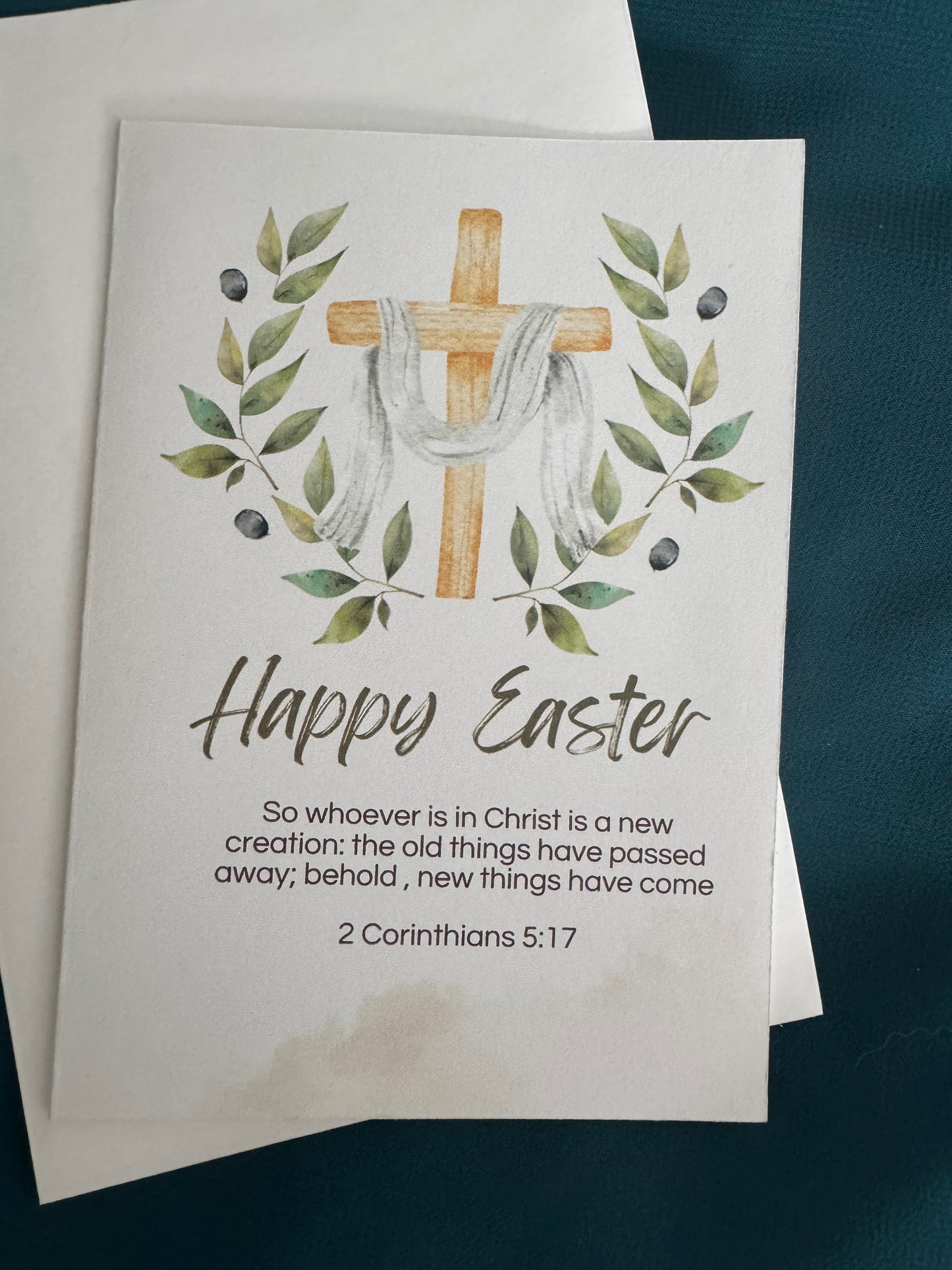 Easter Greeting Card – 2 Corinthians 5:15