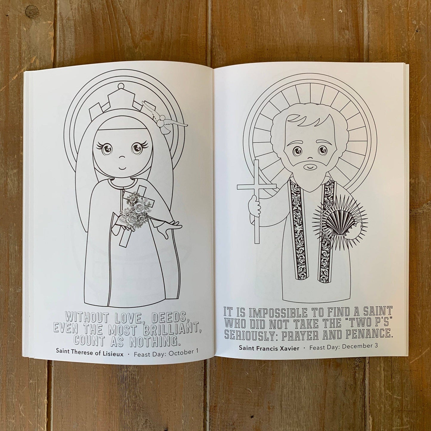 Saints Coloring Book – A Fun and Faith-Filled Way to Engage Little Ones!