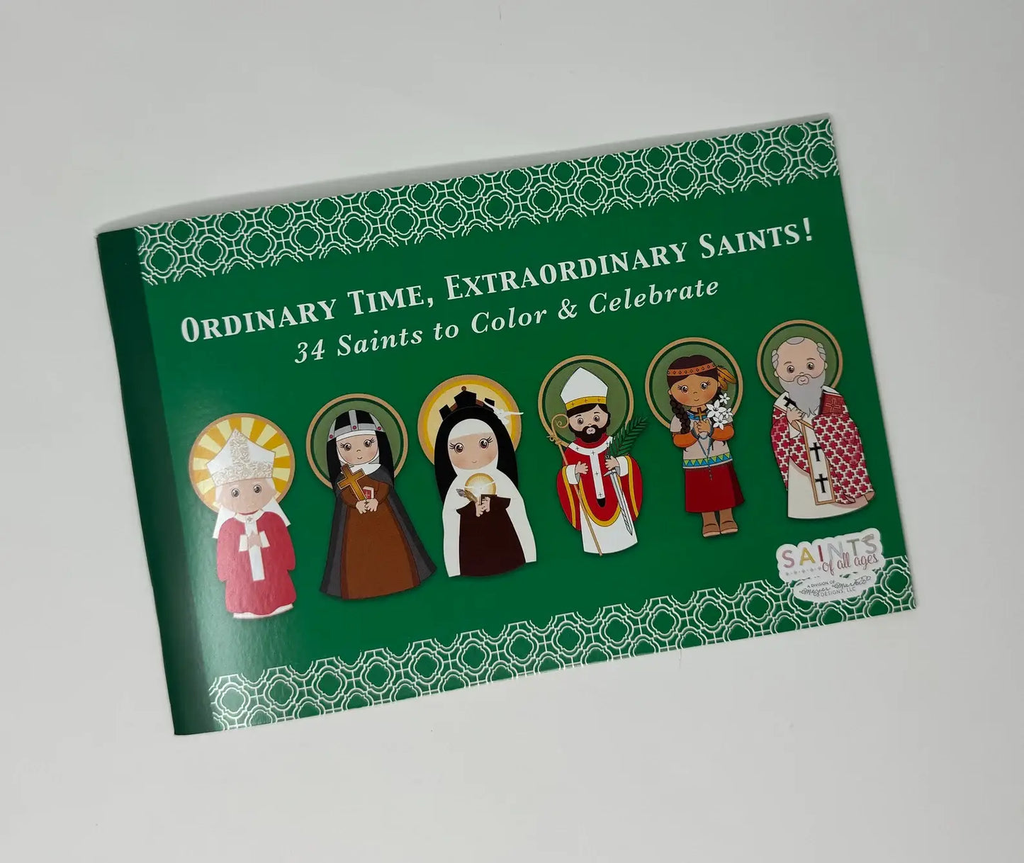 Ordinary Time Reflection & Coloring Book – Perfect for Church and Travel!