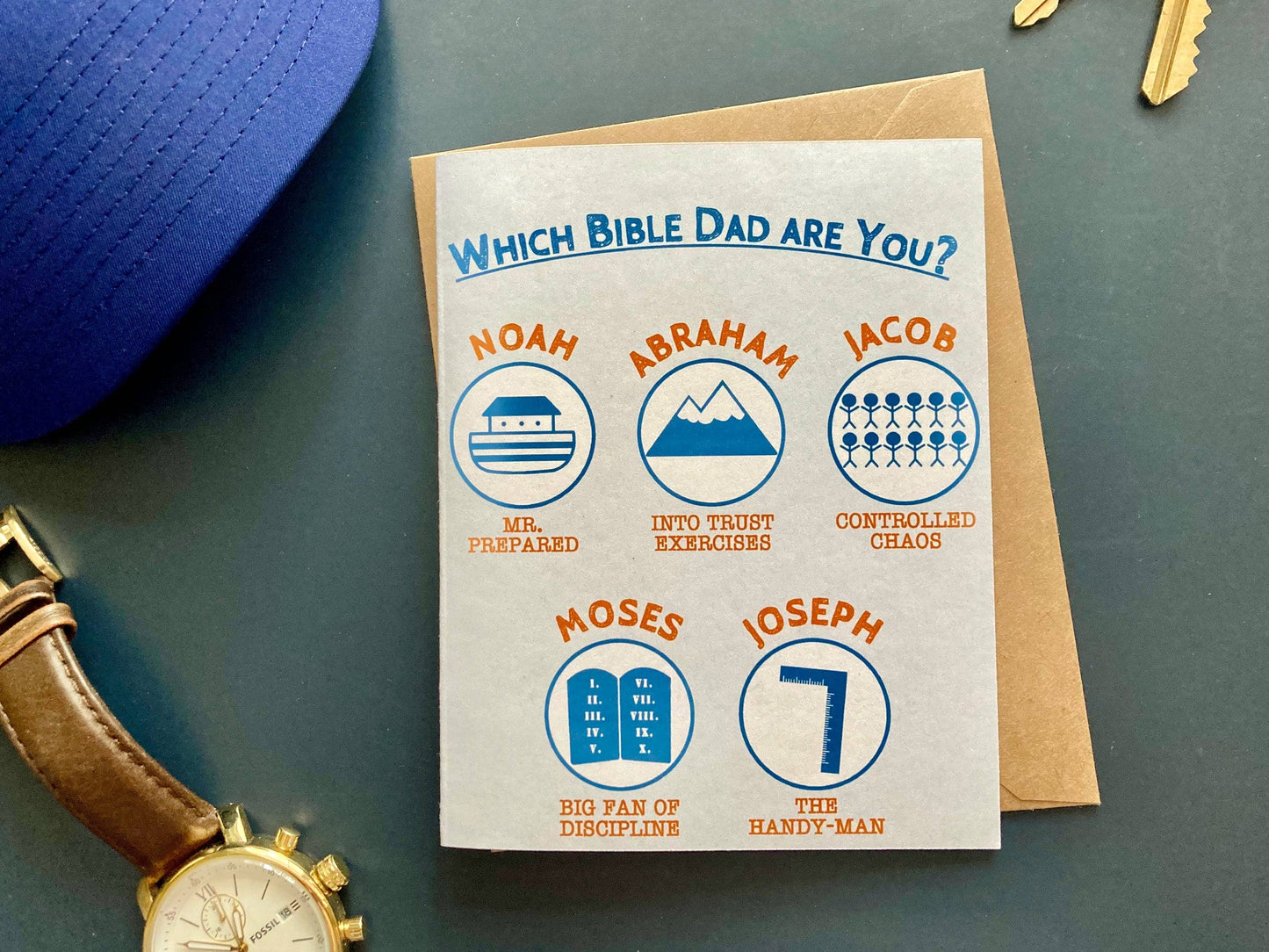 Biblical Father's Day Card | Bible Dad | Catholic Dad