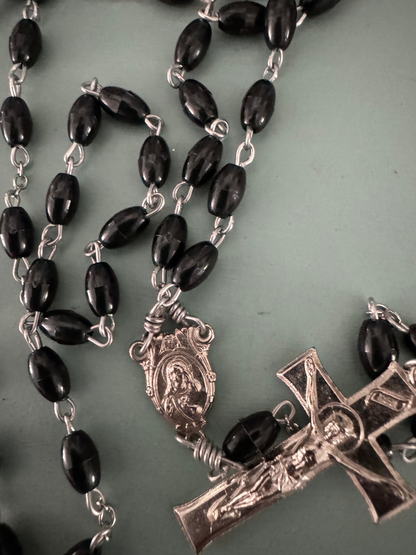 Black & Silver Rosary