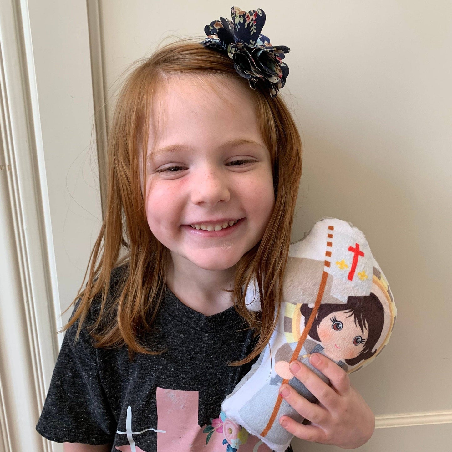 Adorable St. Joan of Arc Plush Doll – Soft, Cuddly, and Full of Faith!