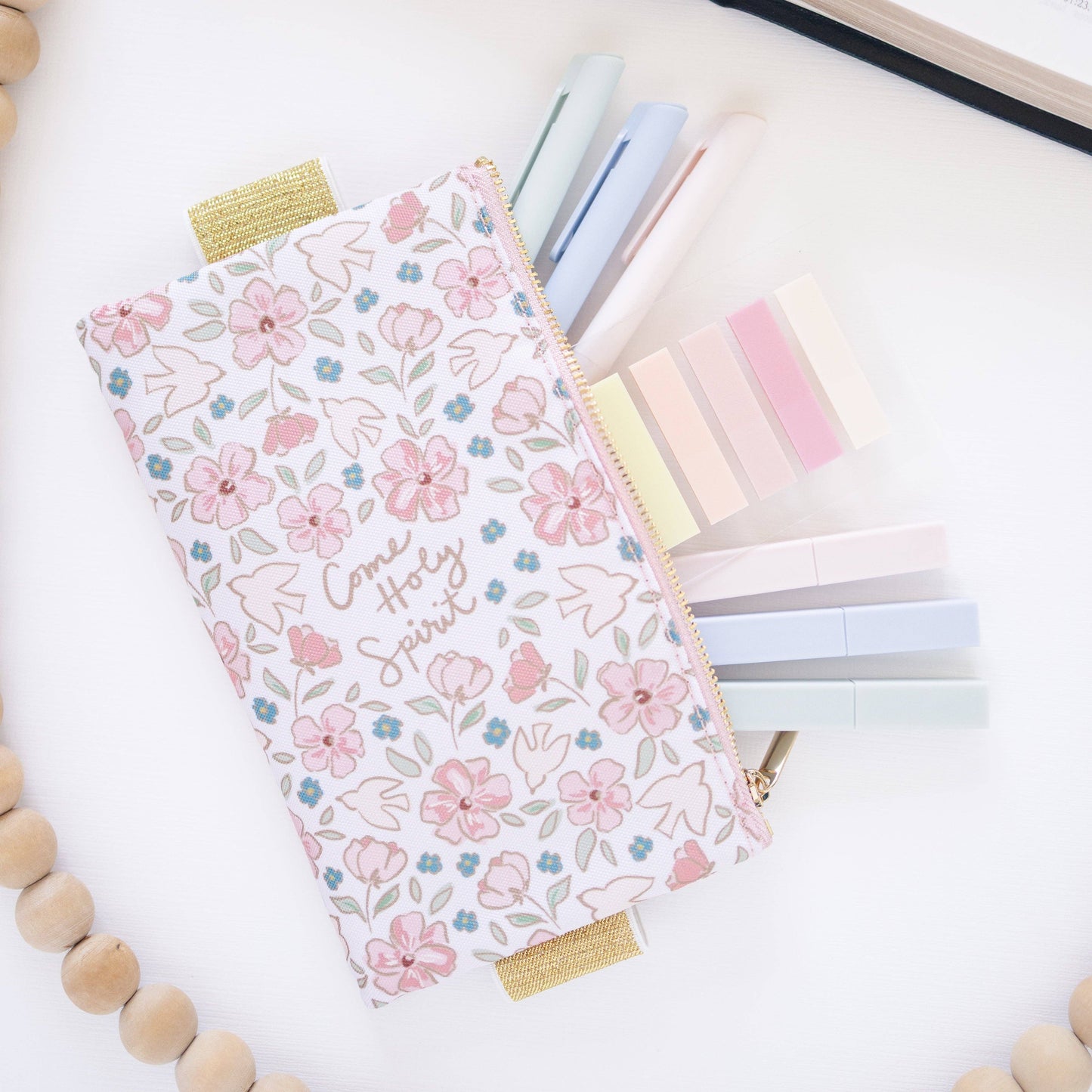 Come Holy Spirit Catholic Bible/Planner Pouch