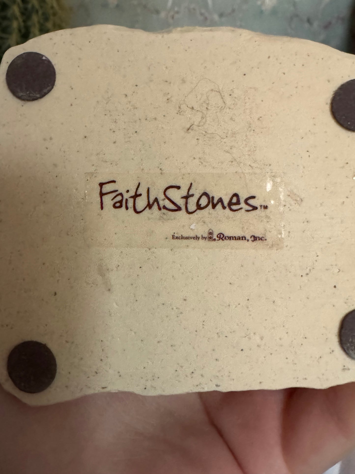 Faith Stones Cross Fish Statue – Matthew 4:19