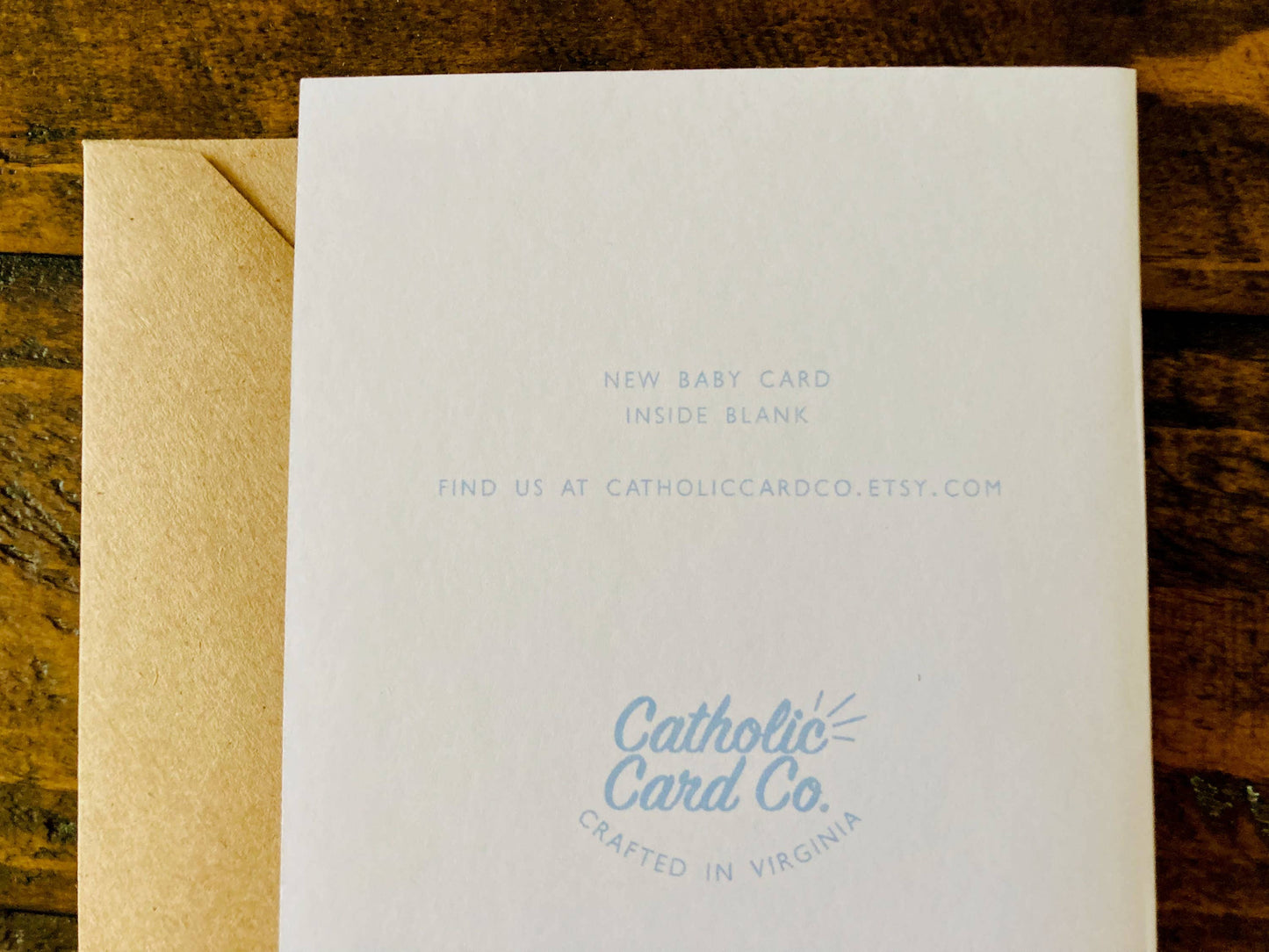 Catholic Baby Card | New Baby | Pregnancy Card