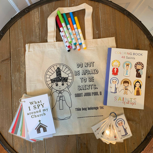 Mass Activity Bag – Fun and Faith-Filled Entertainment for Little Ones!