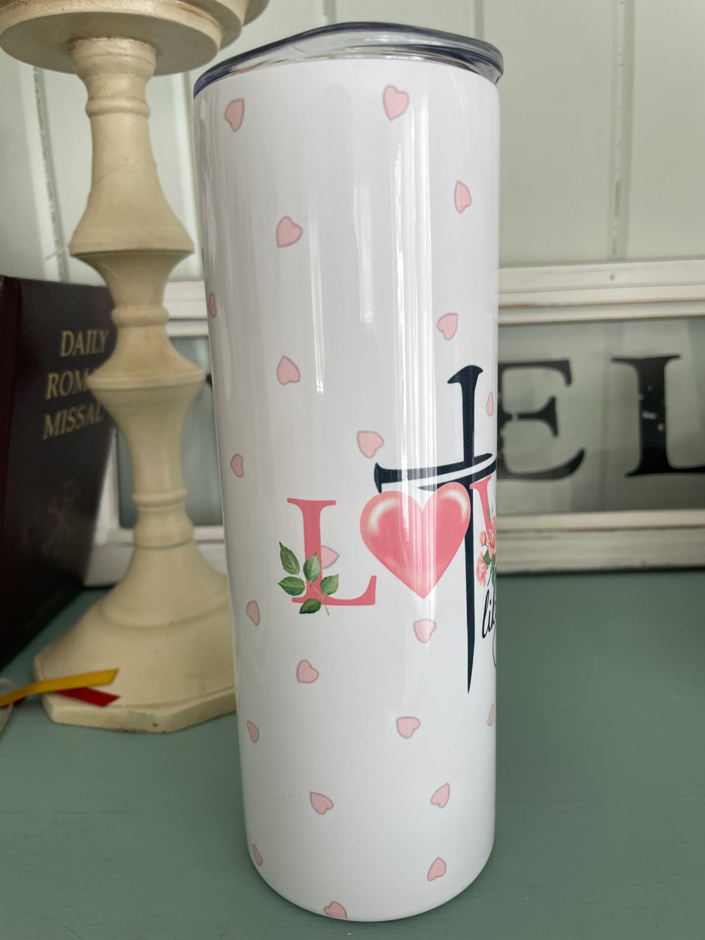 Love Like Jesus 20oz Stainless Steel Tumbler