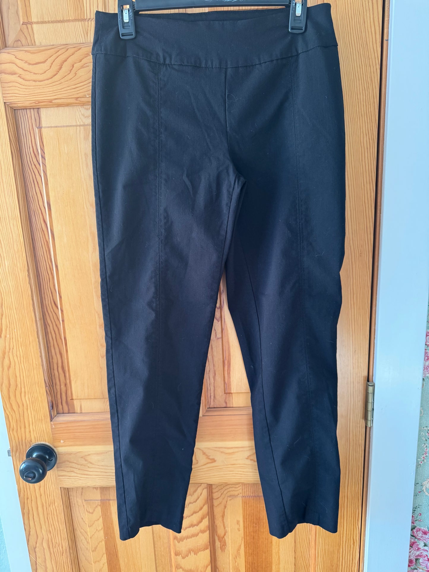 Lot of 2 Women’s Black Dress Pants Work Office Nicole Miller Zac & Rachel Preowned