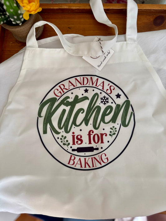 Grandma’s Kitchen Is for Baking Apron
