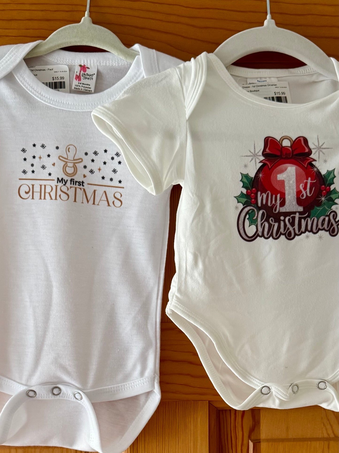Christmas-Themed Onesies