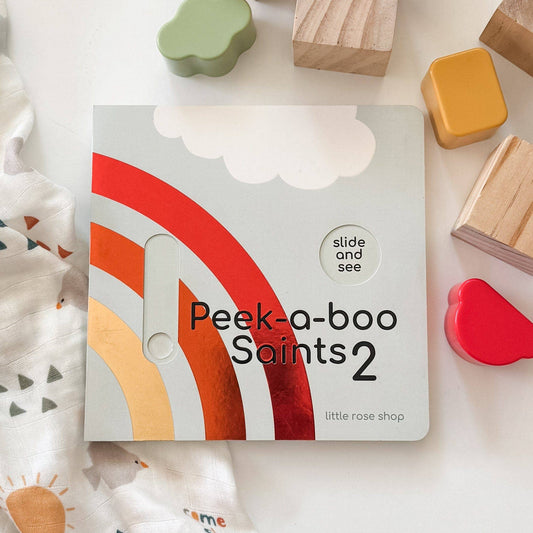 Peek-a-Boo Saints 2 – Interactive Catholic Board Book for Kids