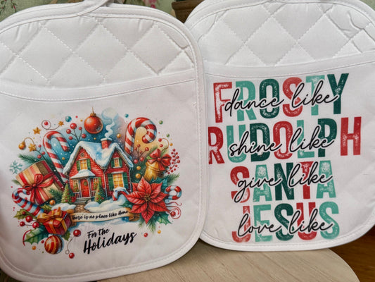 Christmas Pot Holders *Various Styles!*