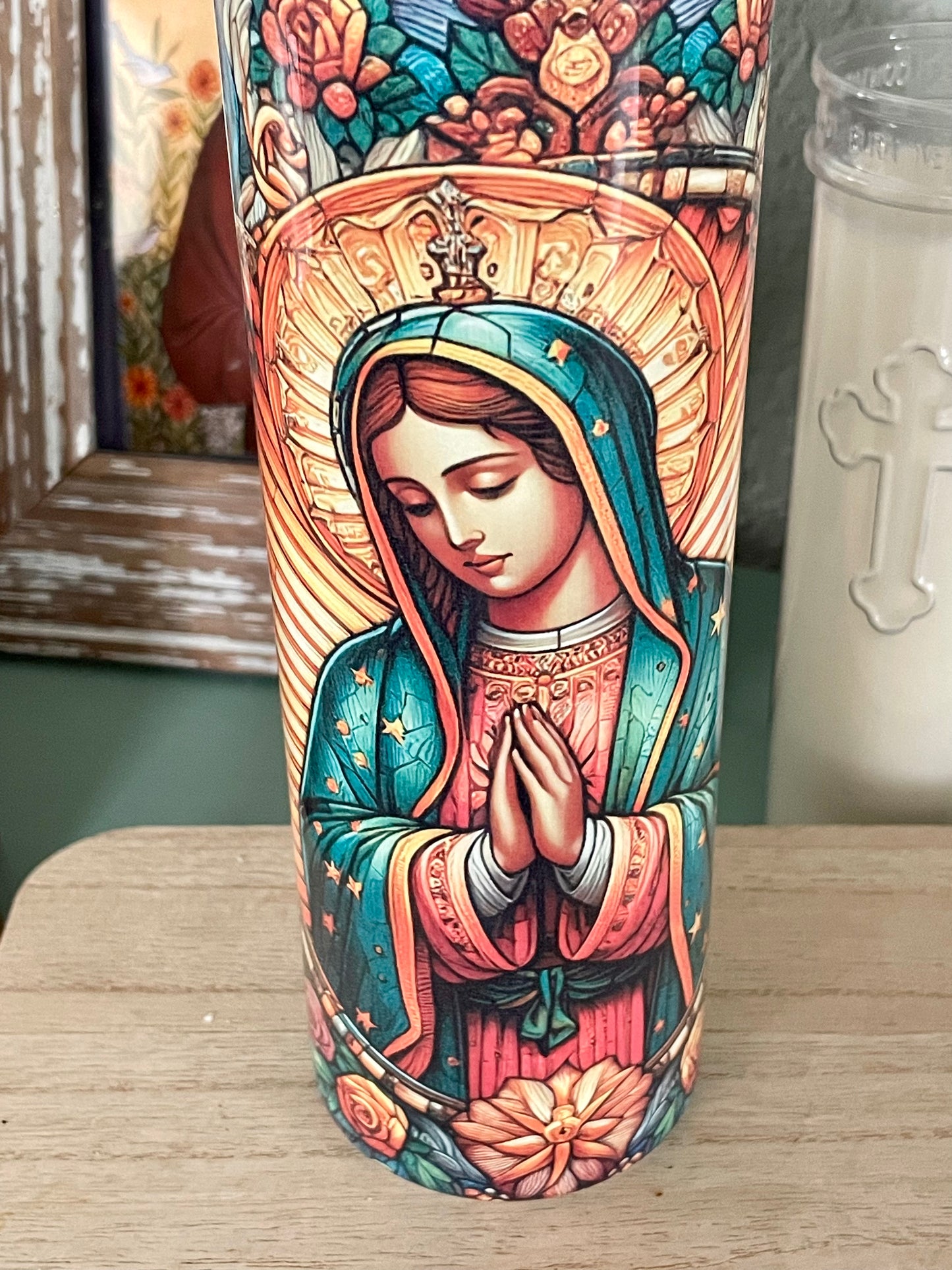 Our Lady of Guadalupe 20oz Stainless Steel Tumbler