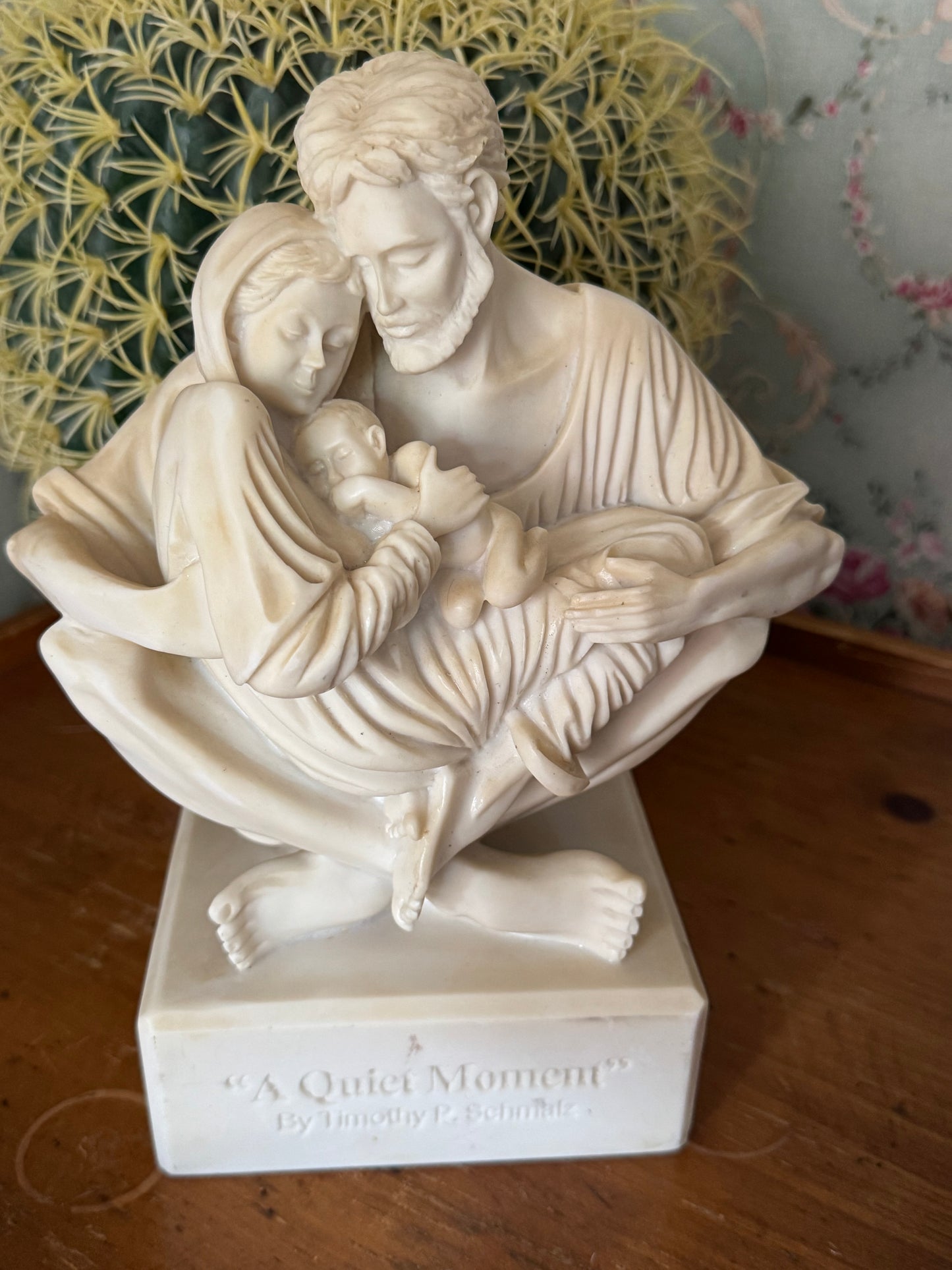 A Quiet Moment Statue by Timothy P. Schmalz – Resin Stone Religious Sculpture