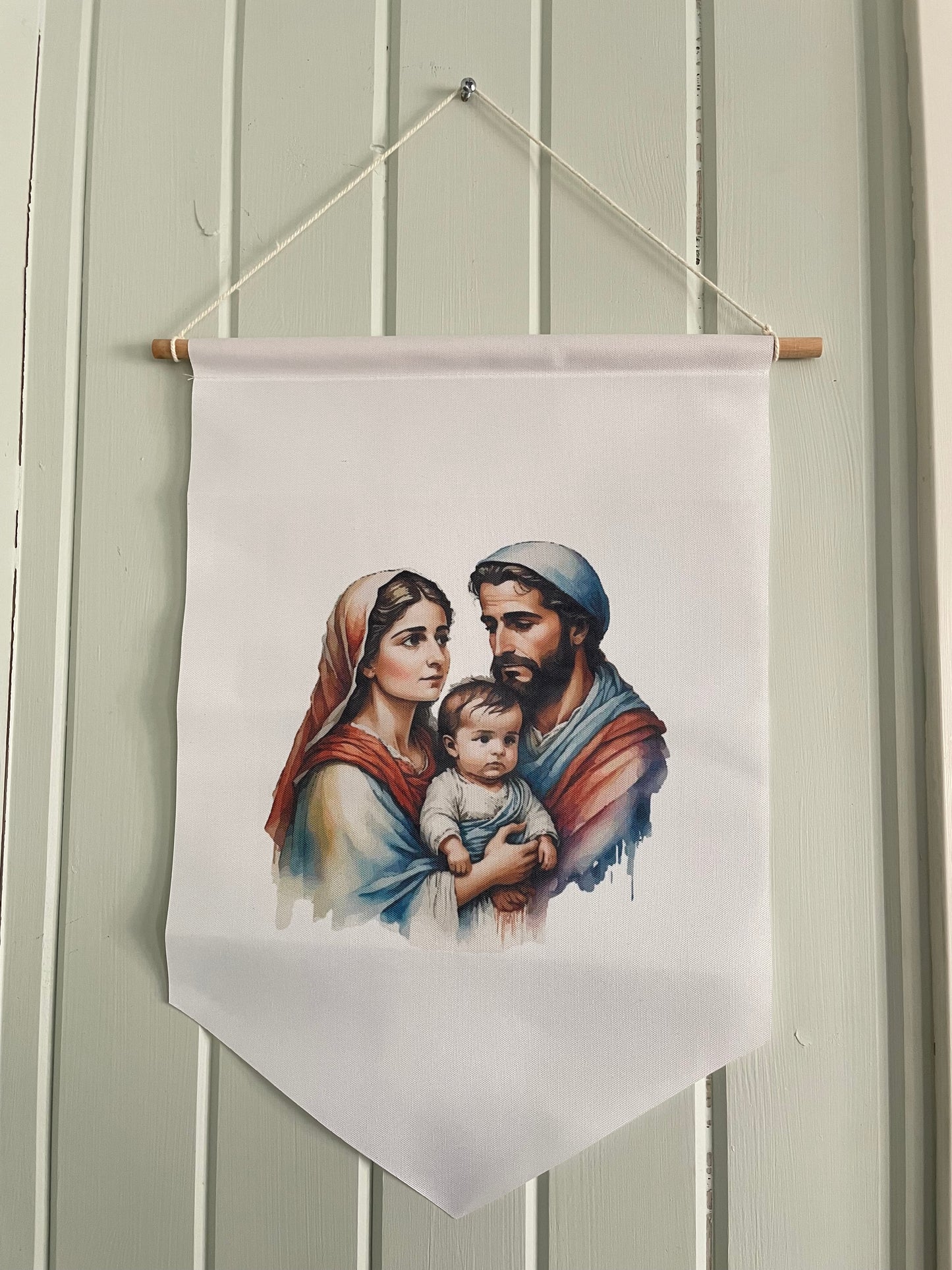 Holy Family Wall Banner