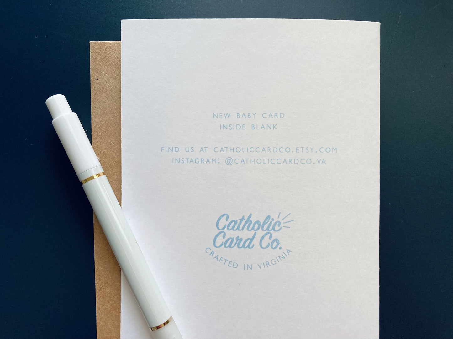 Cradle Catholic | Catholic New Baby Card