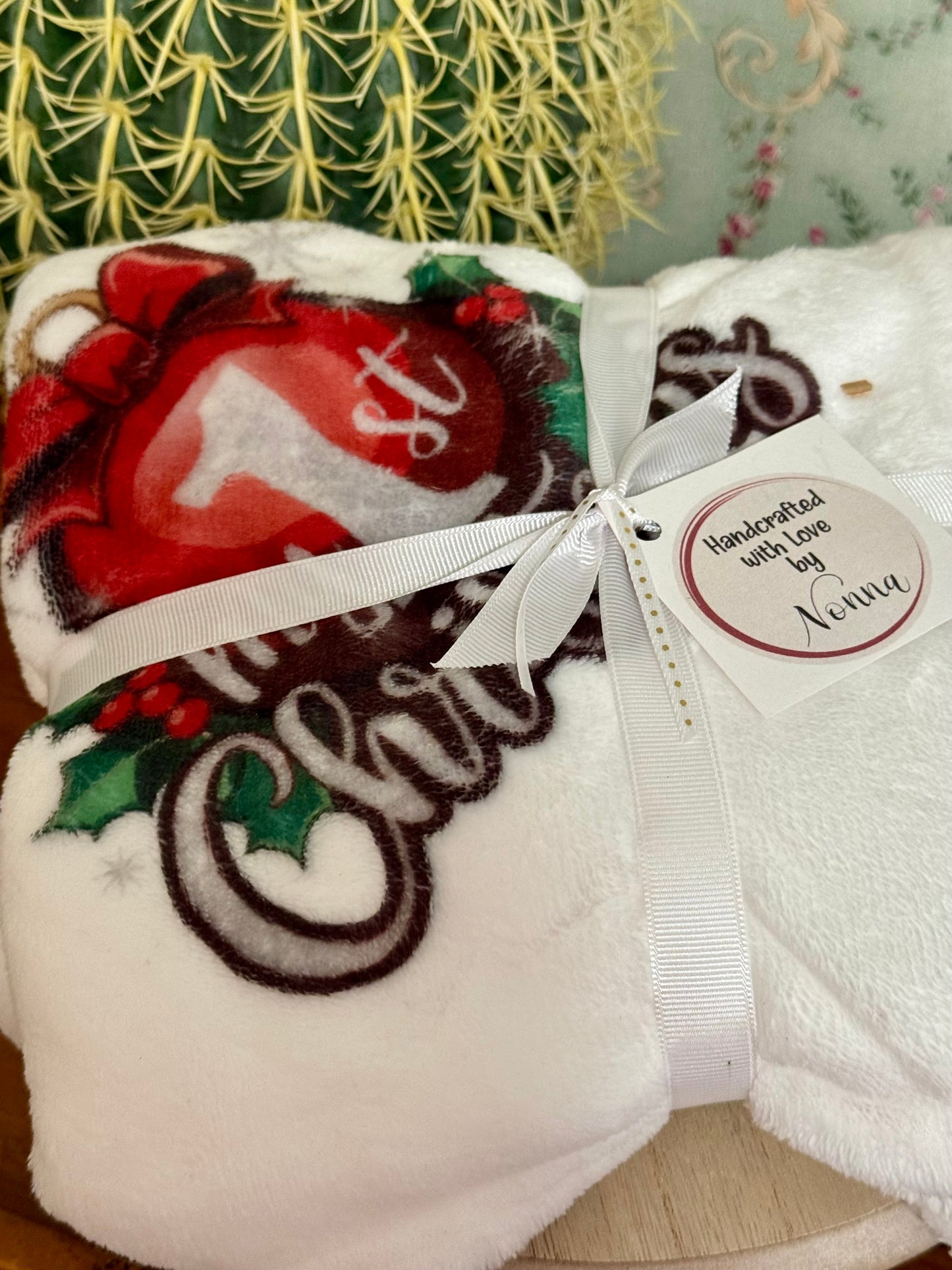 Baby First Christmas Blanket