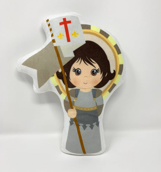 Adorable St. Joan of Arc Plush Doll – Soft, Cuddly, and Full of Faith!