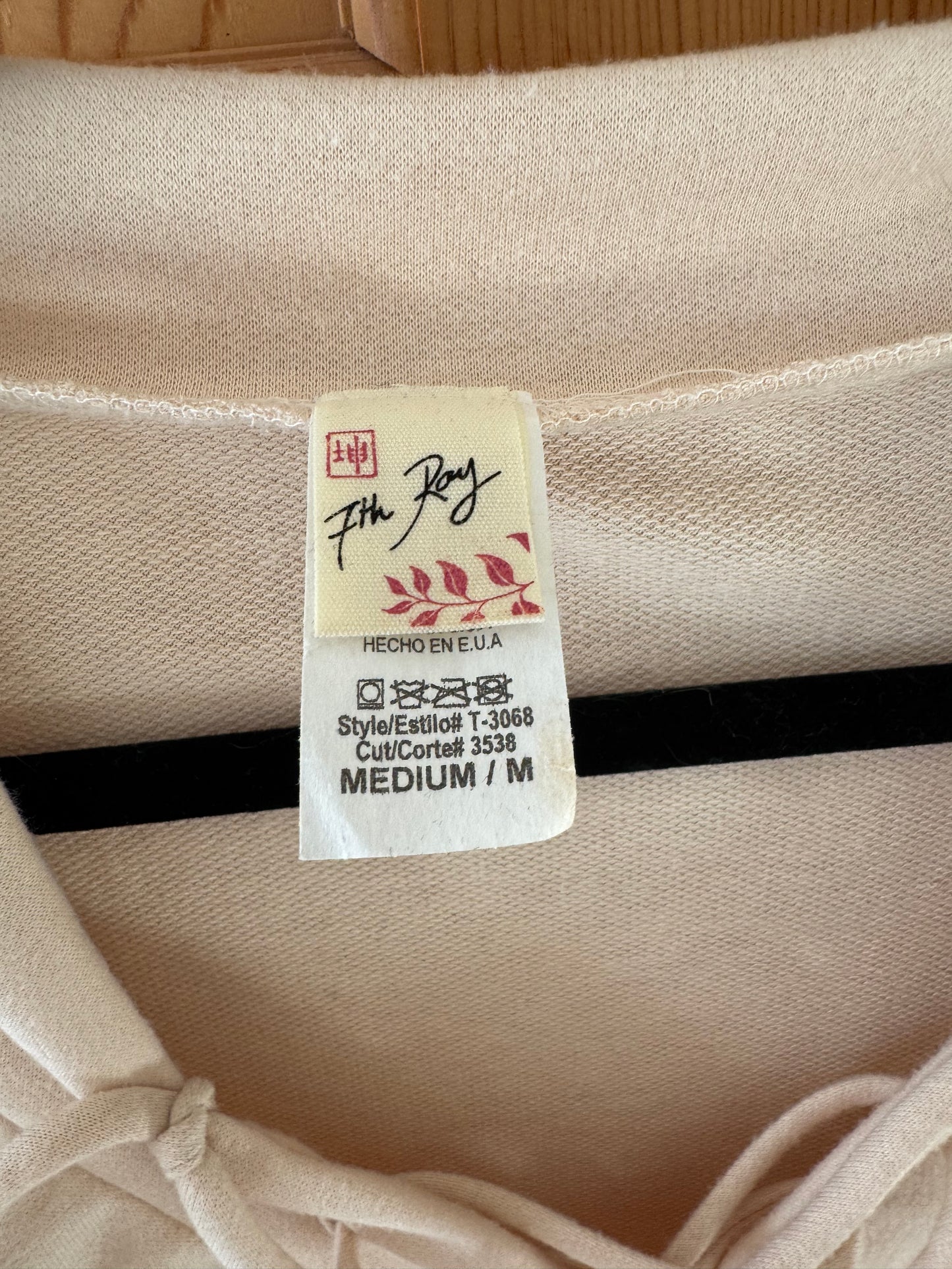 Lot of 3 Women’s Tops M L 7th Ray Maurices Time & Tru Long Sleeve Preowned