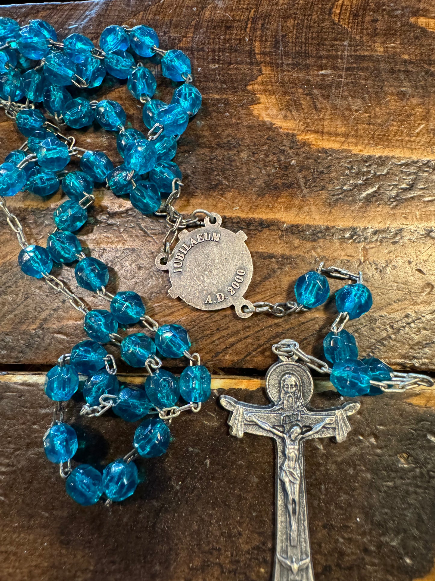 Bright Blue Rosary