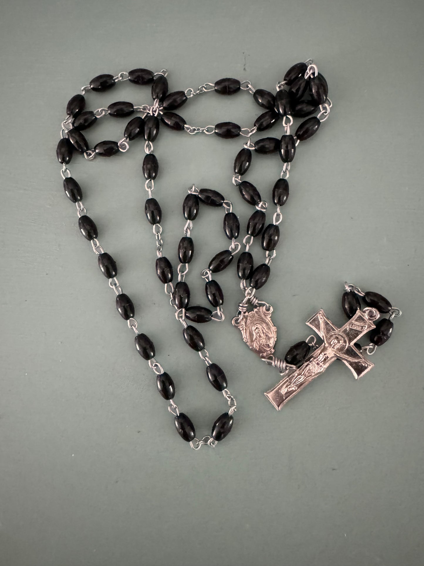 Black & Silver Rosary