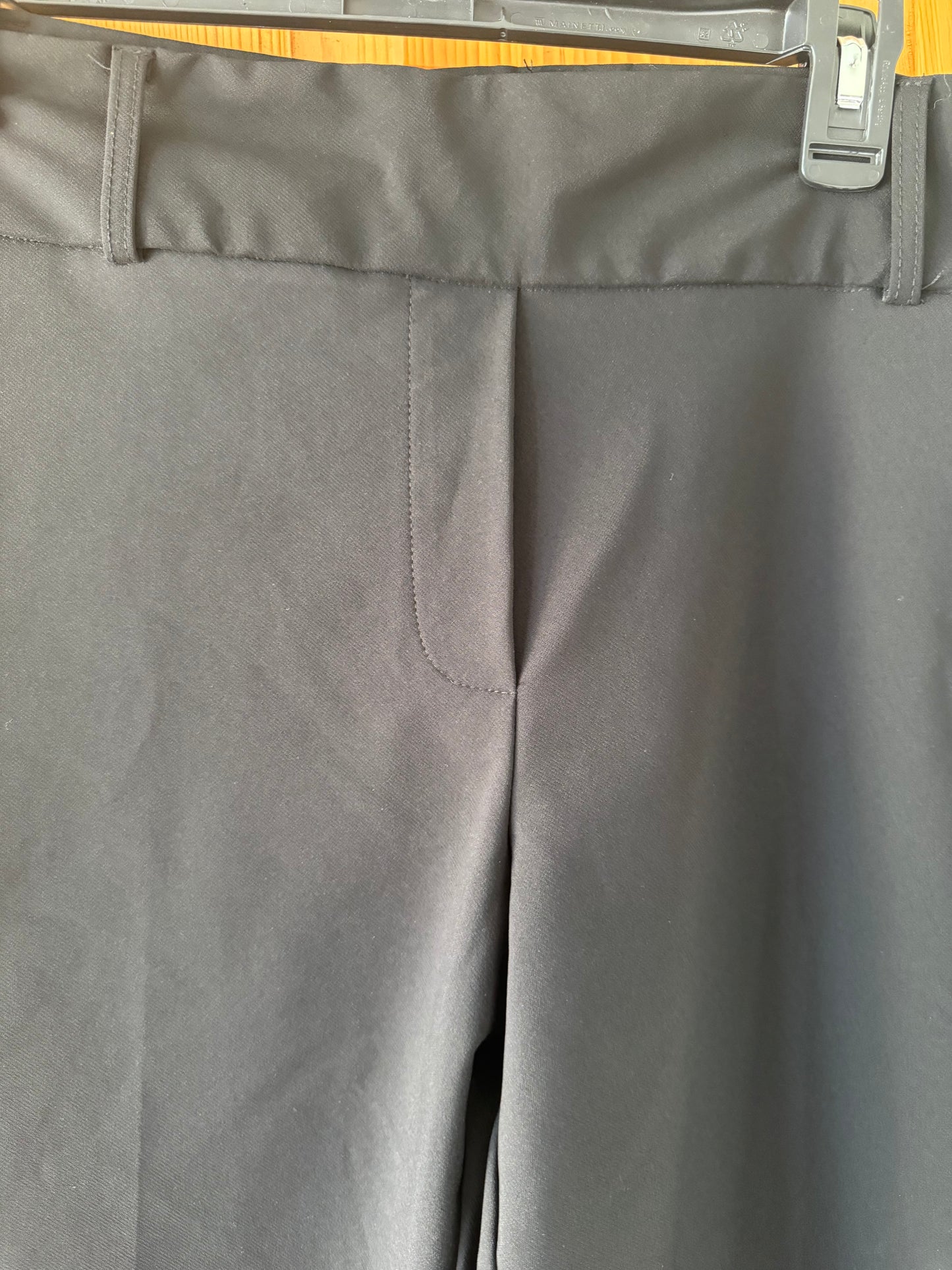 Lot of 2 Women’s Black Dress Pants Work Office Nicole Miller Zac & Rachel Preowned