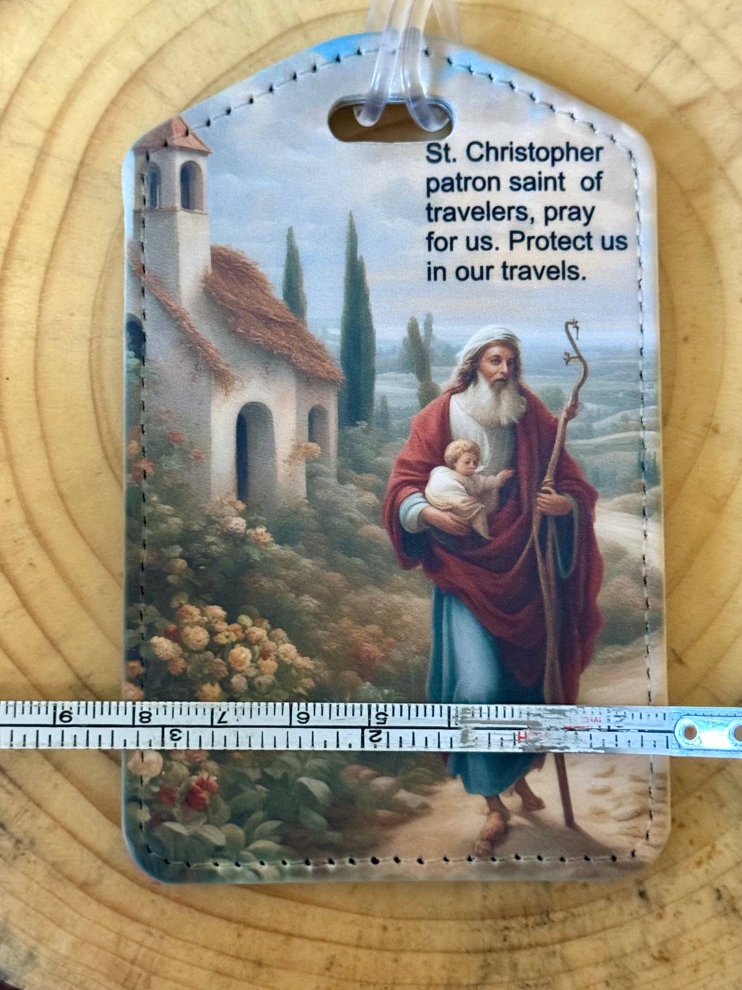 St. Christopher Luggage Tag