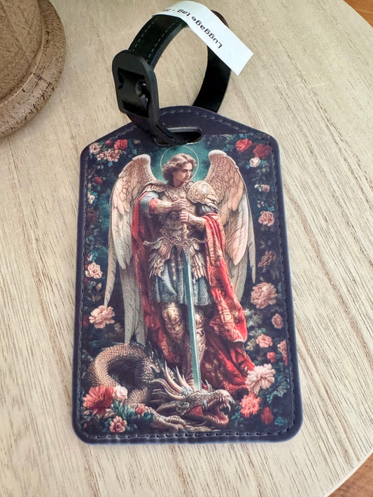 St. Michael Luggage Tag