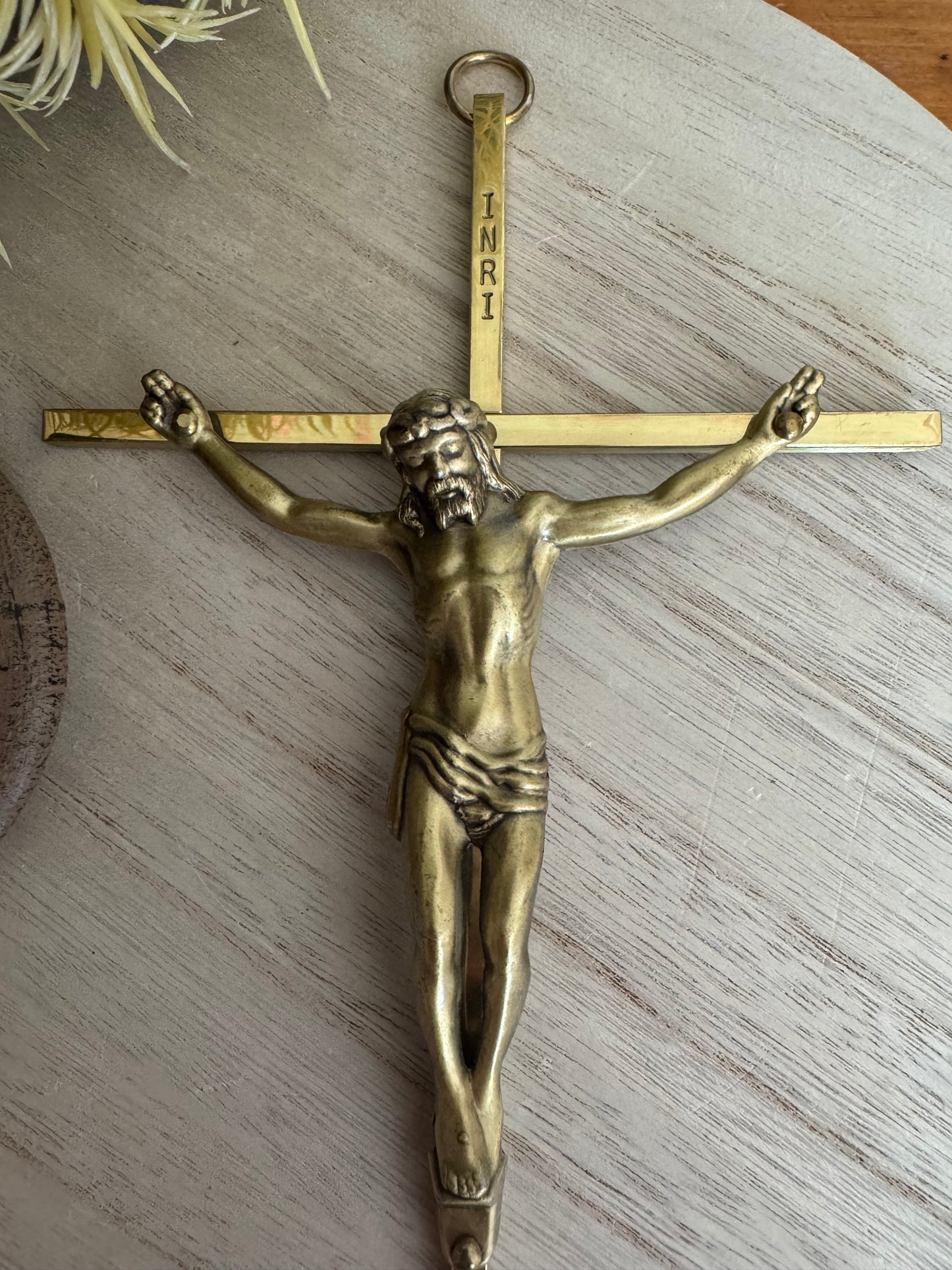 Gold Colored Crucifix