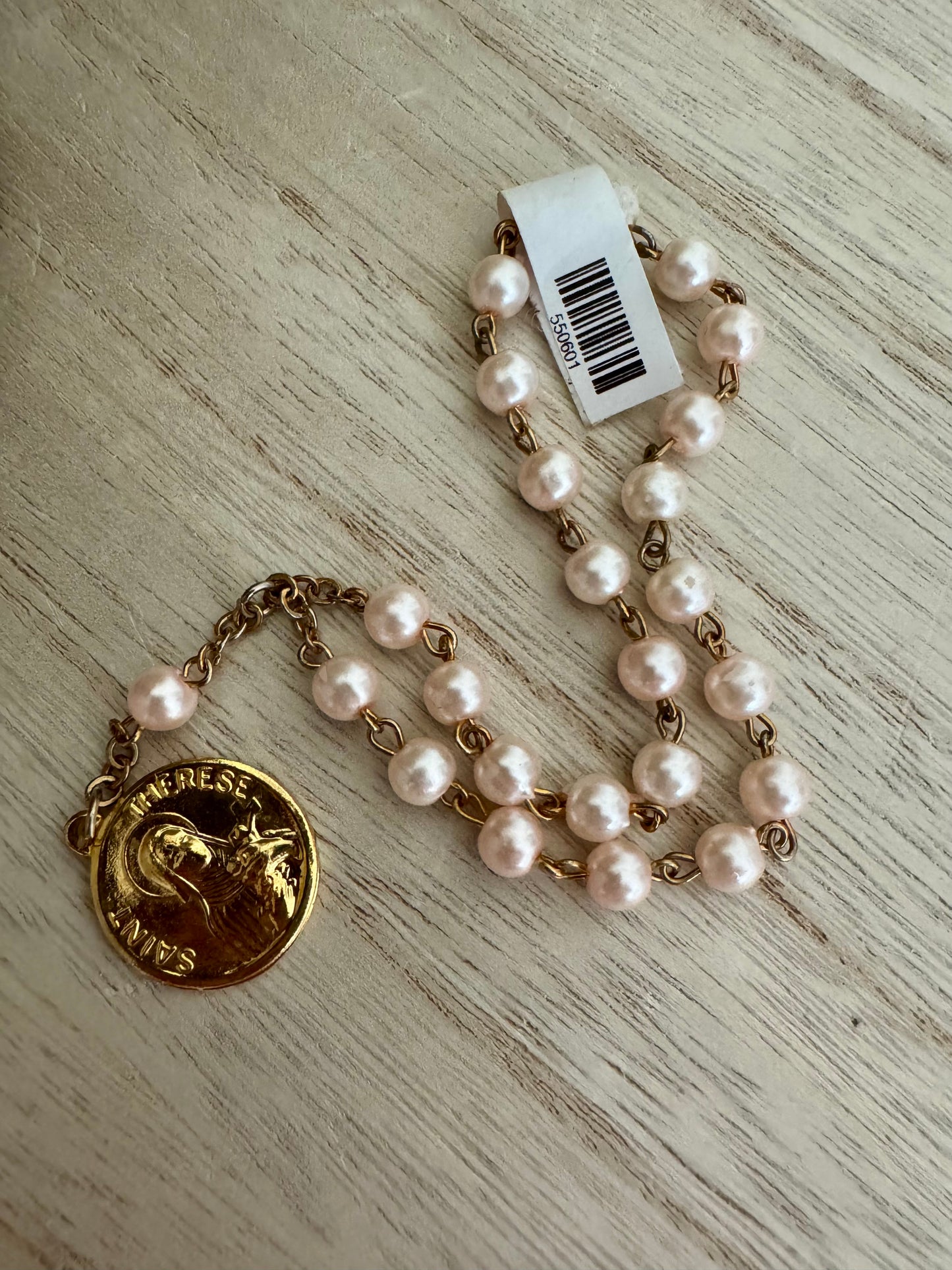 St. Thérèse Half Rosary – 25 Beads