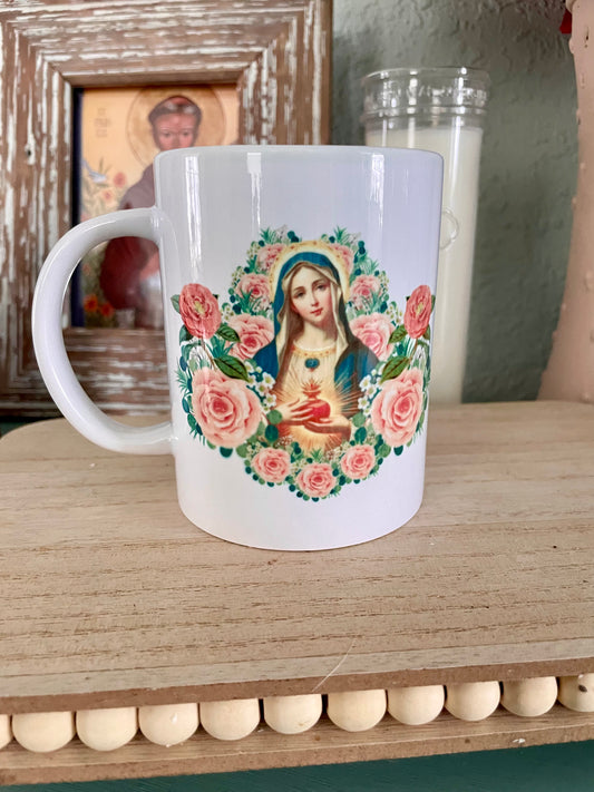 Our Lady of Fatima Coffee Mug 15 oz