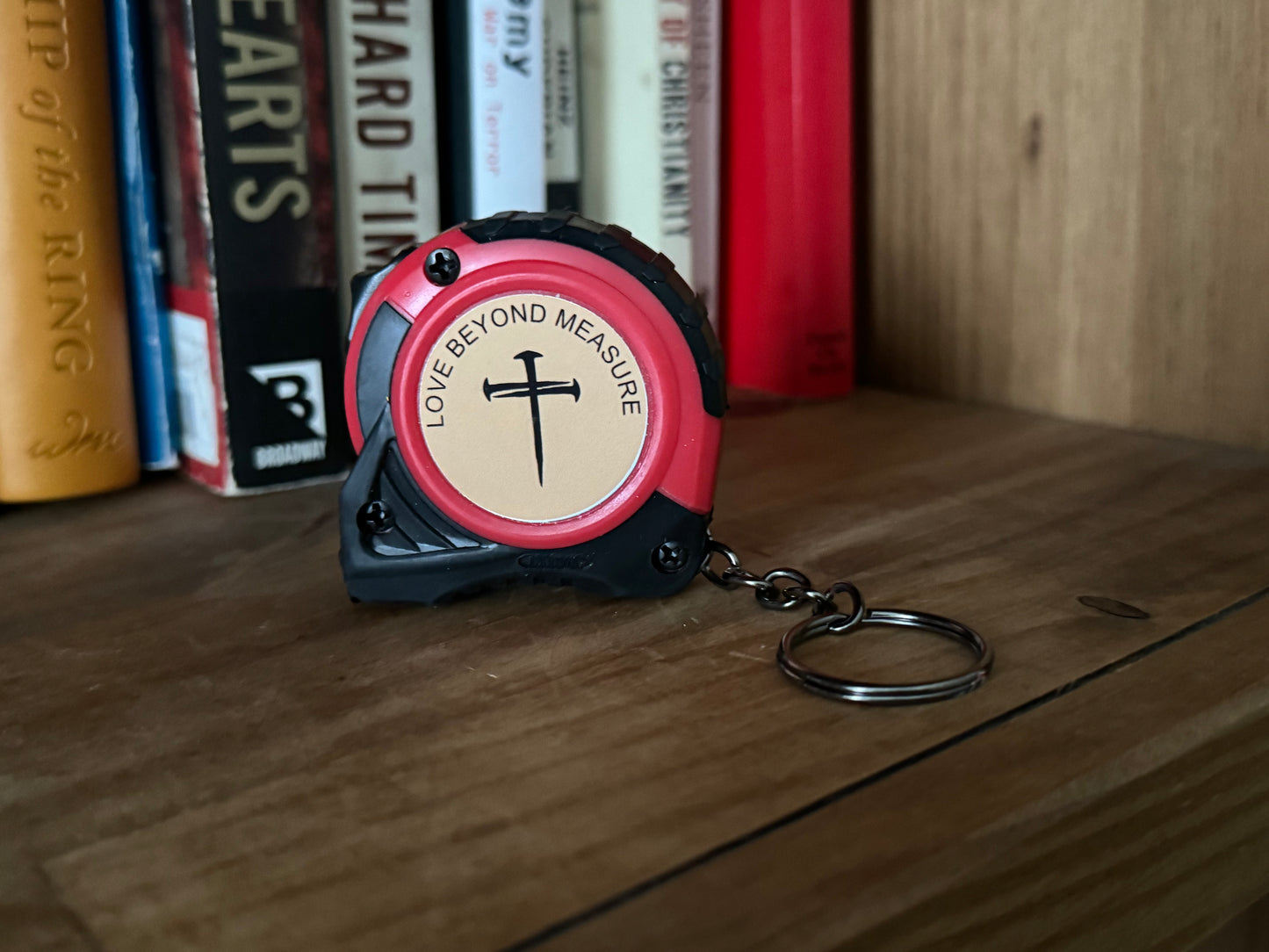 Loved Beyond Measure" Tape Measure – A Handy, Heartfelt Reminder