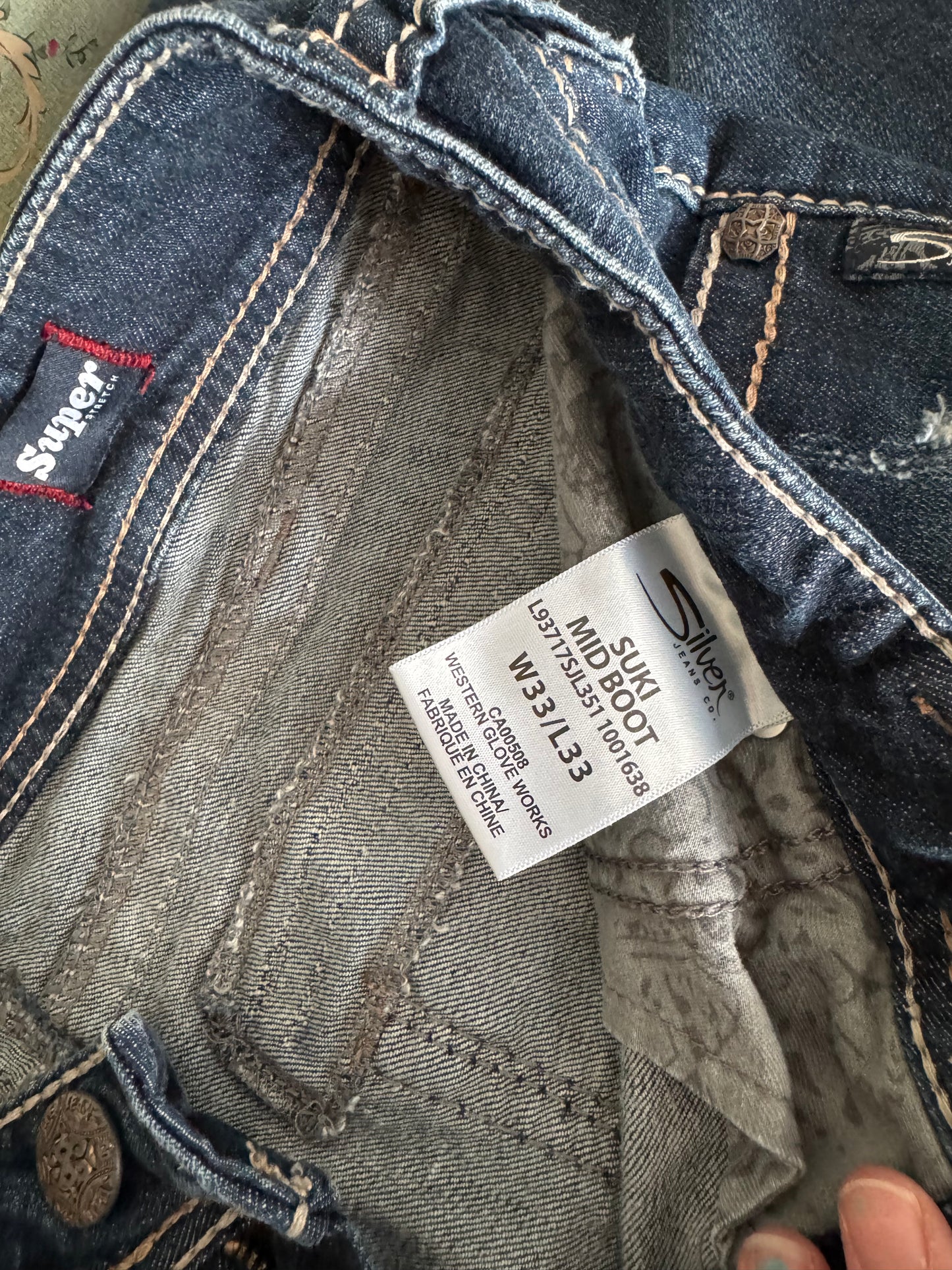 Lot of 2 Silver Jeans Co. Jeans