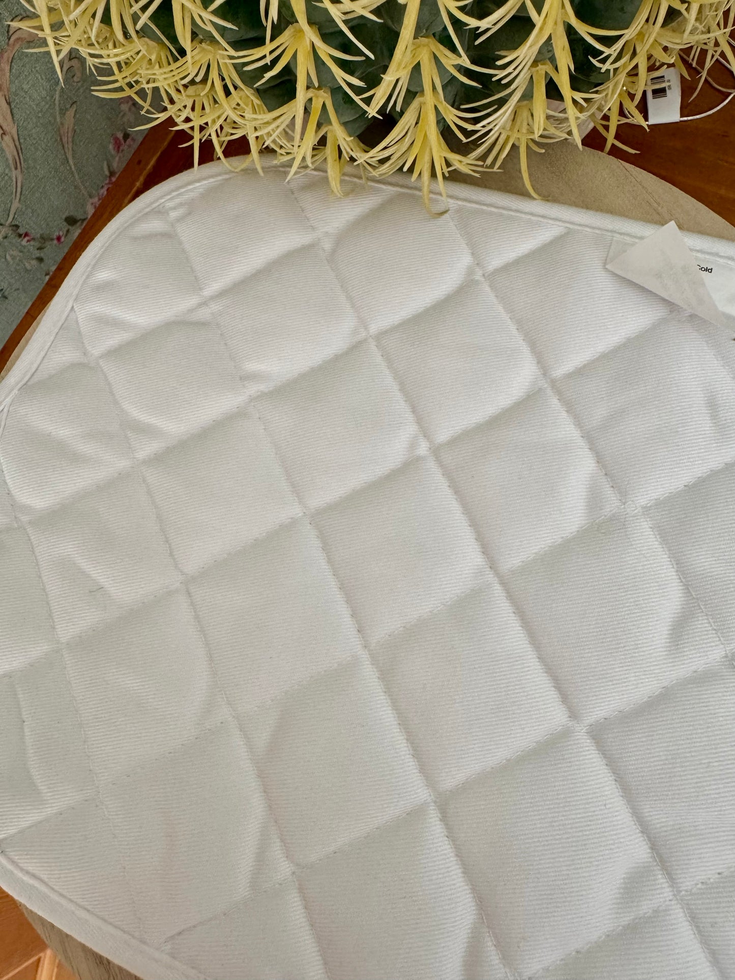 “Thankful & Blessed (Kind of a Mess)” White Potholder