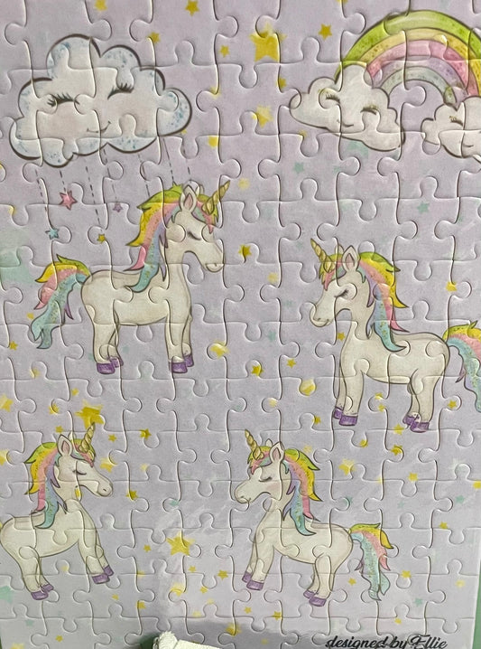 Unicorns & Stars 120 piece Puzzle