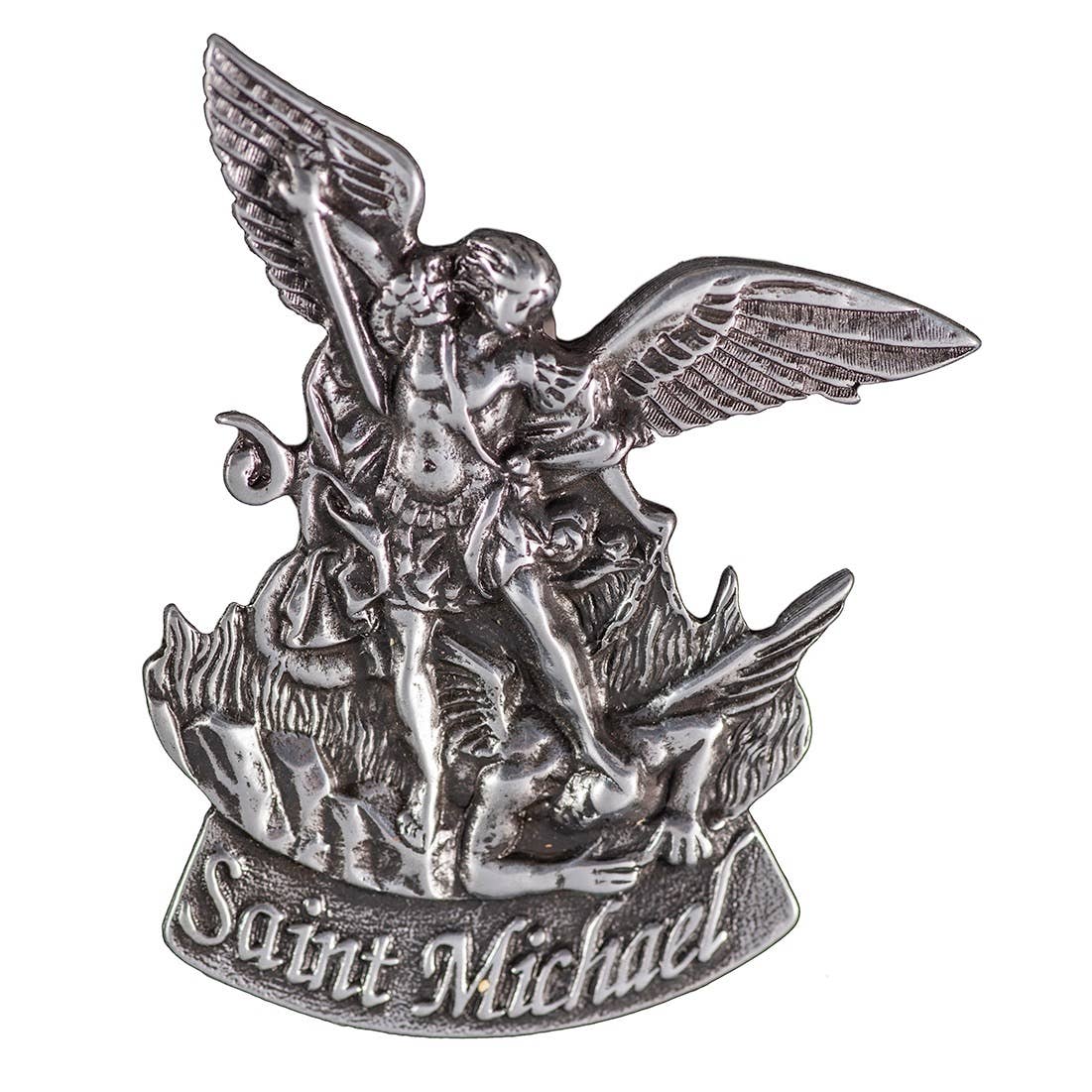 Saint Michael Visor Clip – Catholic Car Gift &amp; Protection for Drivers
