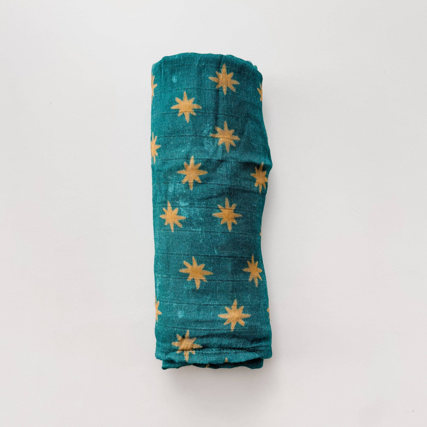 Guadalupe Stars Mantle - Catholic Baby Muslin Blanket Swaddle