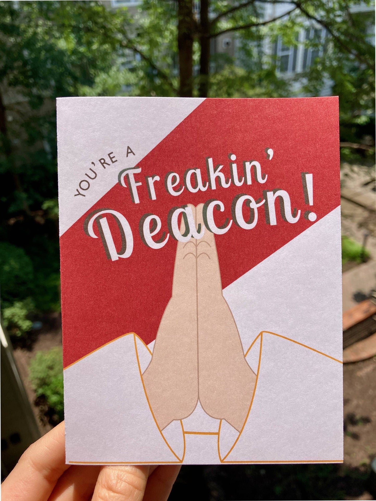 Catholic Deacon | Anniversary or Appreciation Card