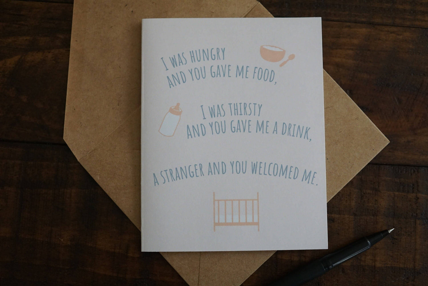 Christian Mom | Mother's Day Card | Catholic New Mom Card